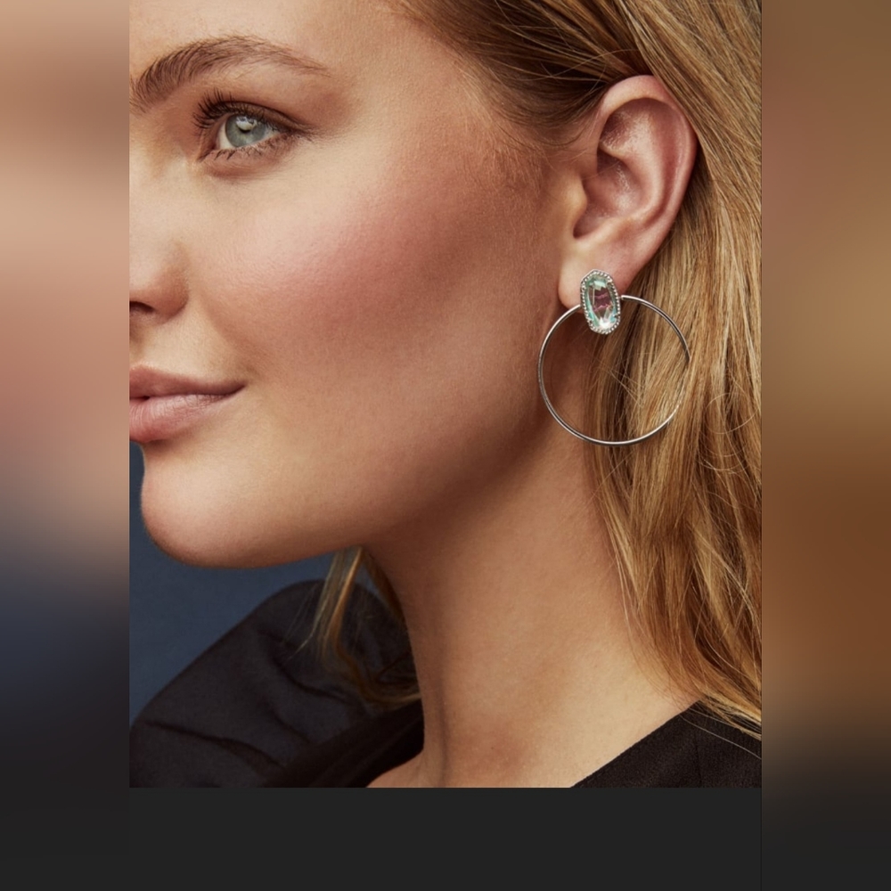 Kendra Scott Mayra Open Hoop Earrings